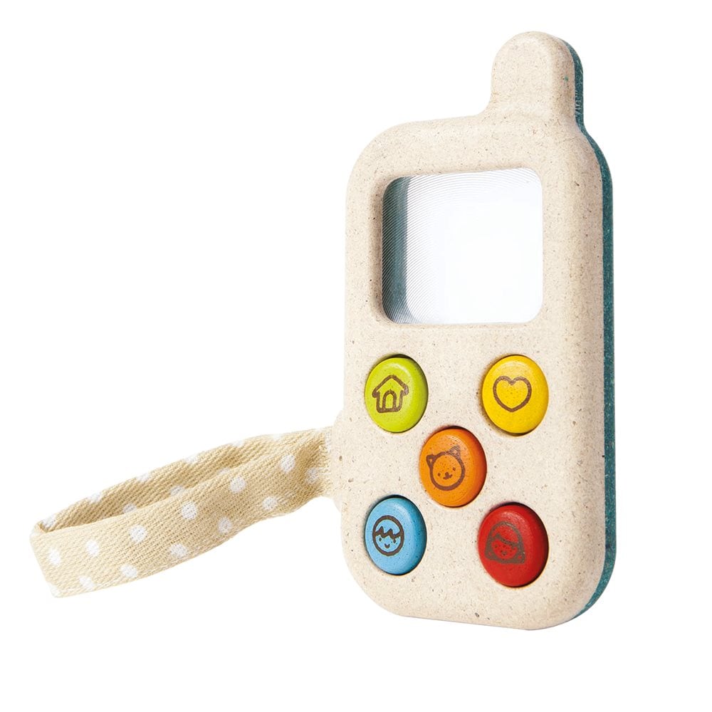 PlanToys - Leksakstelefon i Trä