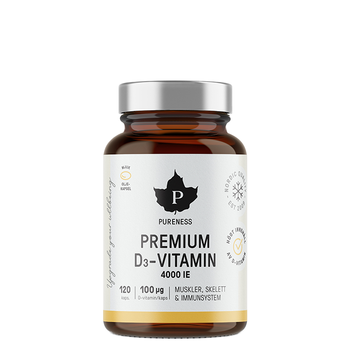 Premium D-Vitamin 120 kapslar