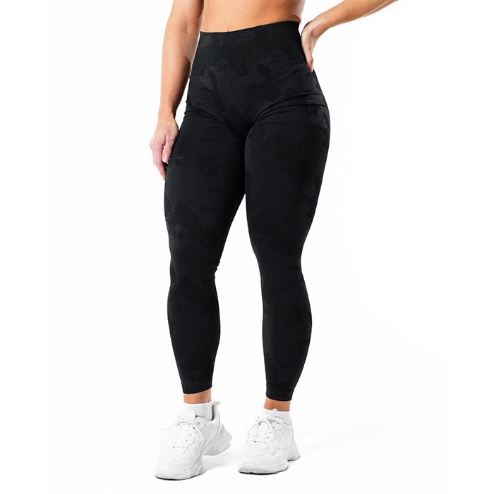 Prime Scrunch Camo Tights Svart