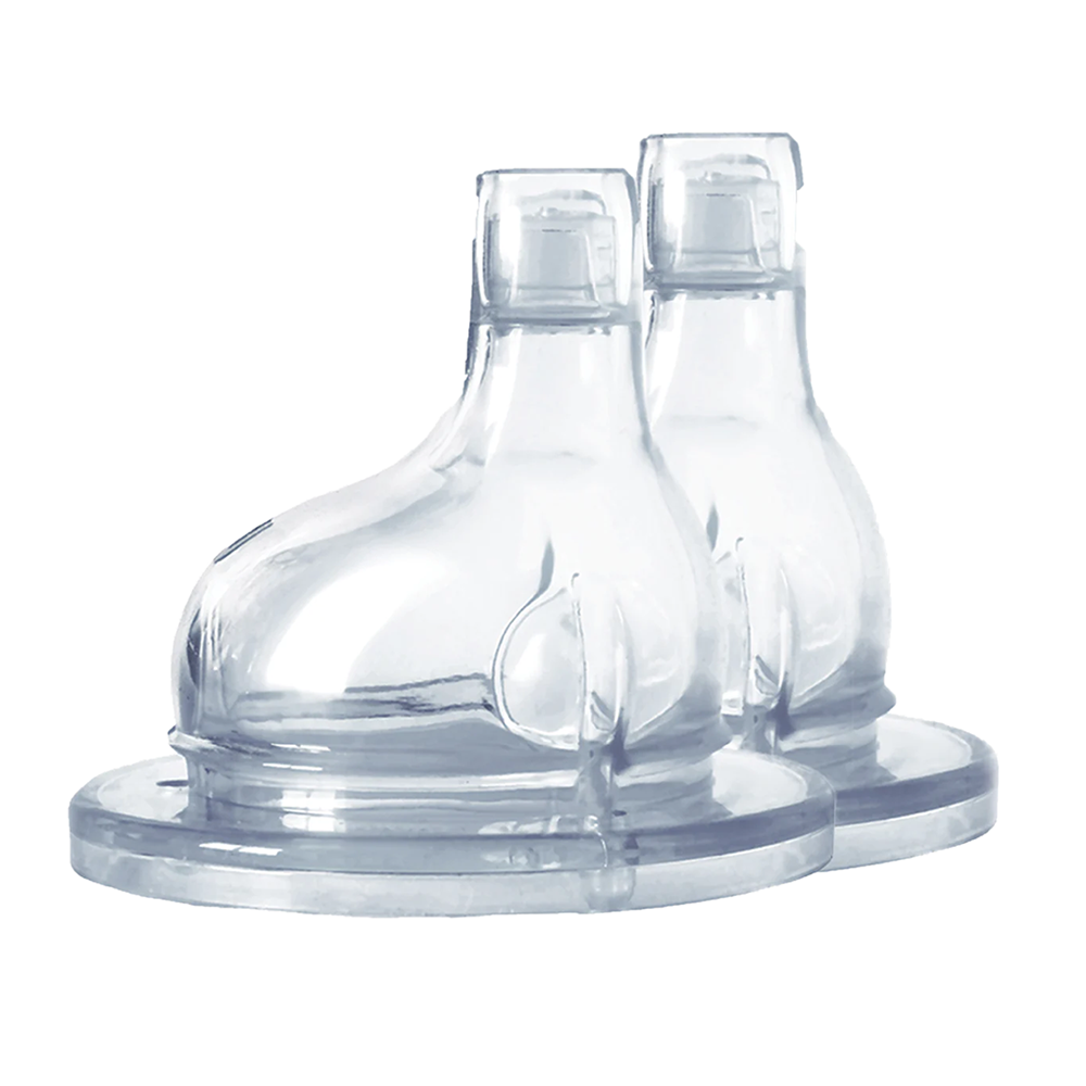 Pura Drickpip i Medicinsk Silikon XL Sipper, 2-pack