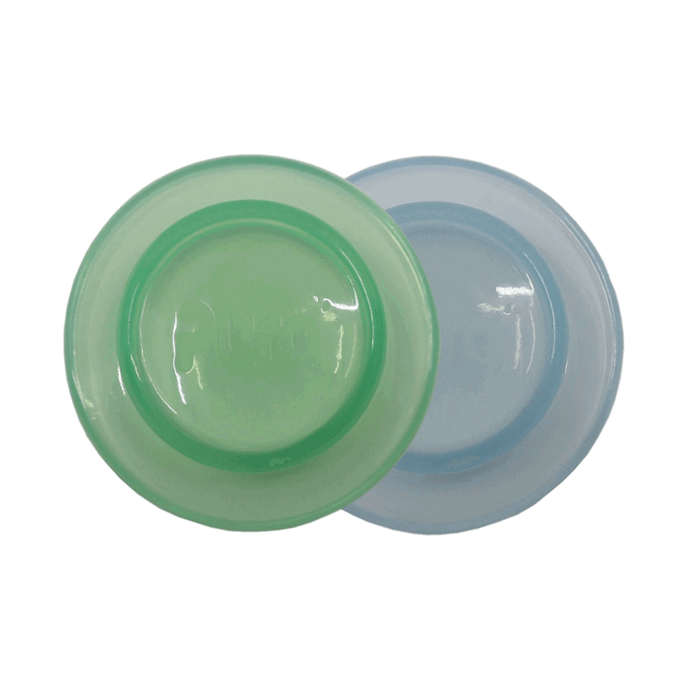 Pura - Kiki Silicone Sealing Disks Täcklock, Mint & Moss - 2-pack