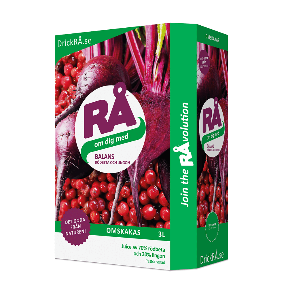 RÅ Balans Rödbeta & Lingon - Bag-in-box, 3 L