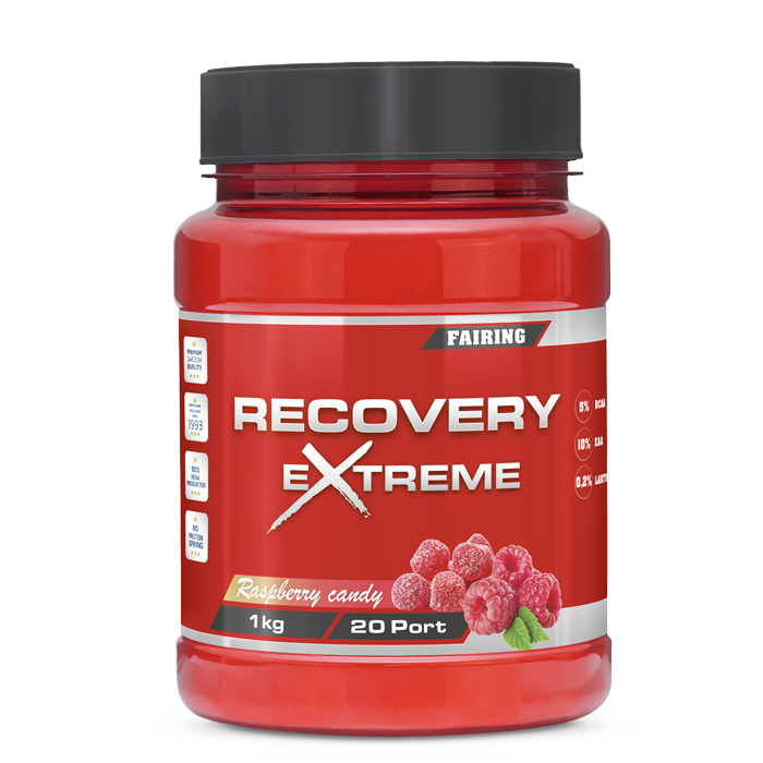 Recovery Xtreme Återhämtningsdryck 1000 g Hallongodis