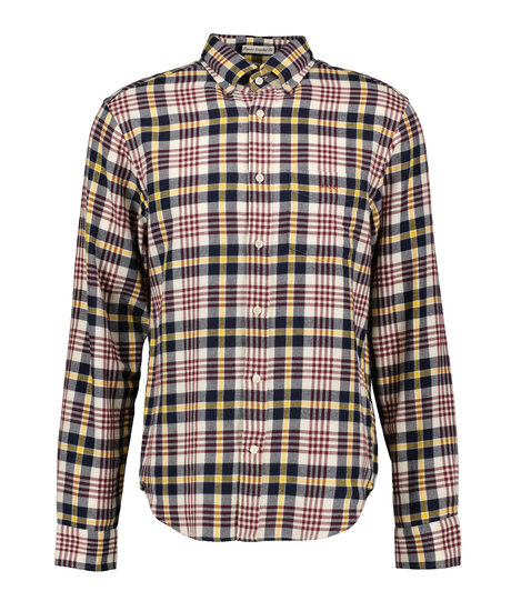 Reg Flannel Plaid Shirt