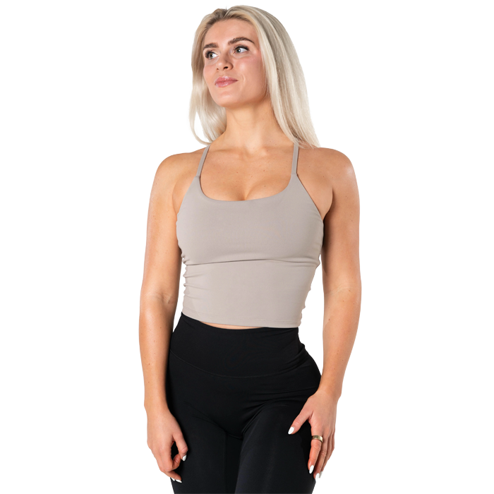 Relode Core Singlet Top,Beige