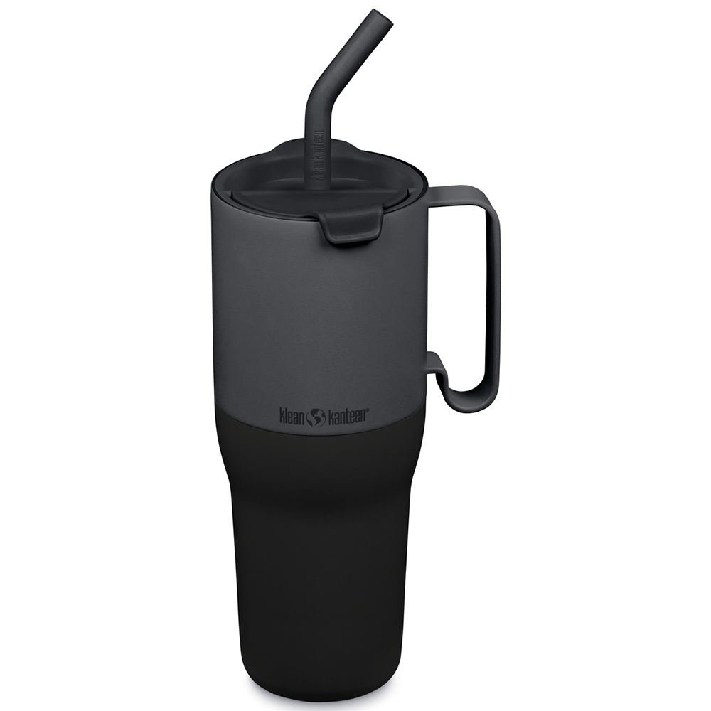 Rise Tumbler Flip Straw Lid, Asphalt - 1065 ml