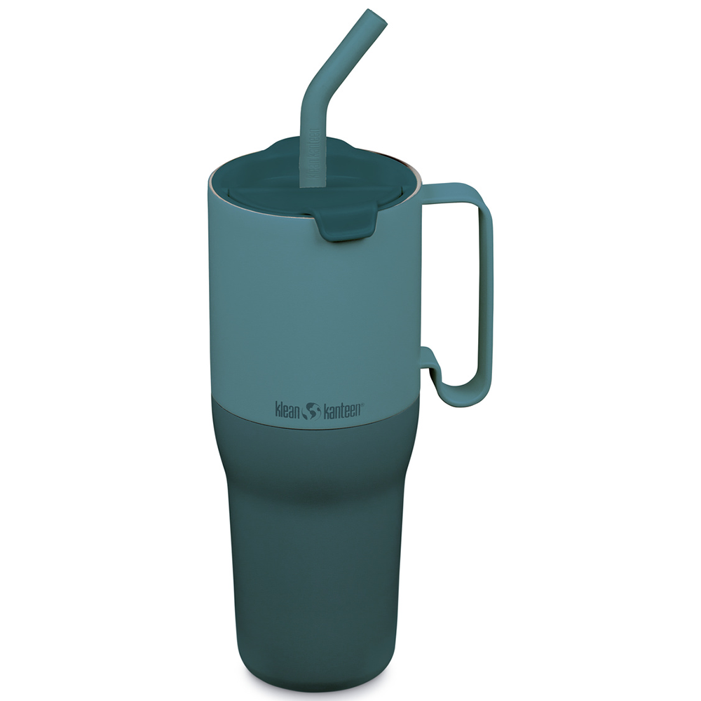 Rise Tumbler Flip Straw Lid, Brittany Blue - 1065 ml