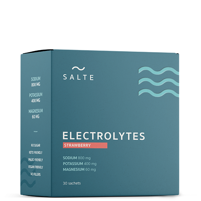 Salte Elektrolyter Jordgubb 30-pack