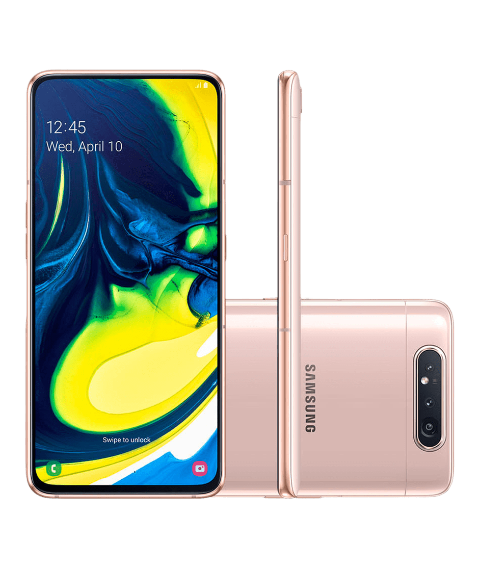 Samsung Galaxy A80 128 GB / Nyskick / Guld