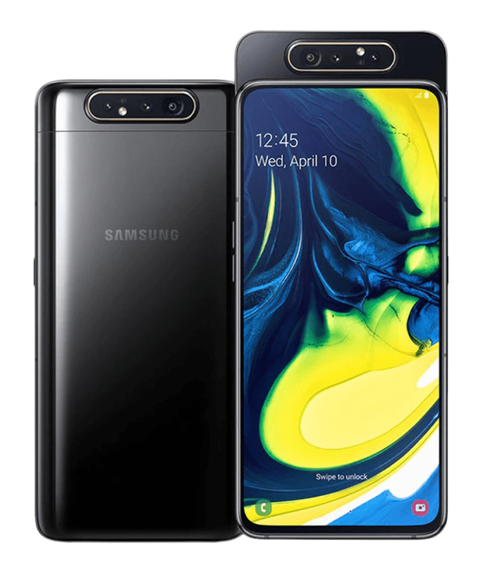 Samsung Galaxy A80 128 GB / Nyskick / Svart