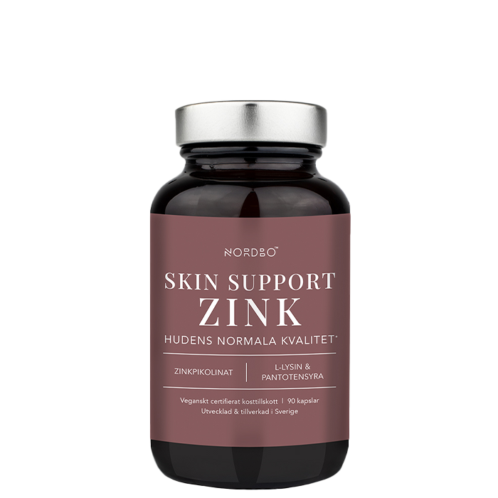 Skin Support Zink 90 kapslar