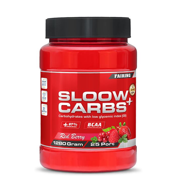 Sloow Carbs- Sportdryck pulver 1,28 kg