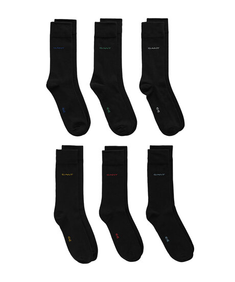 Soft Cotton Socks 6-Pack