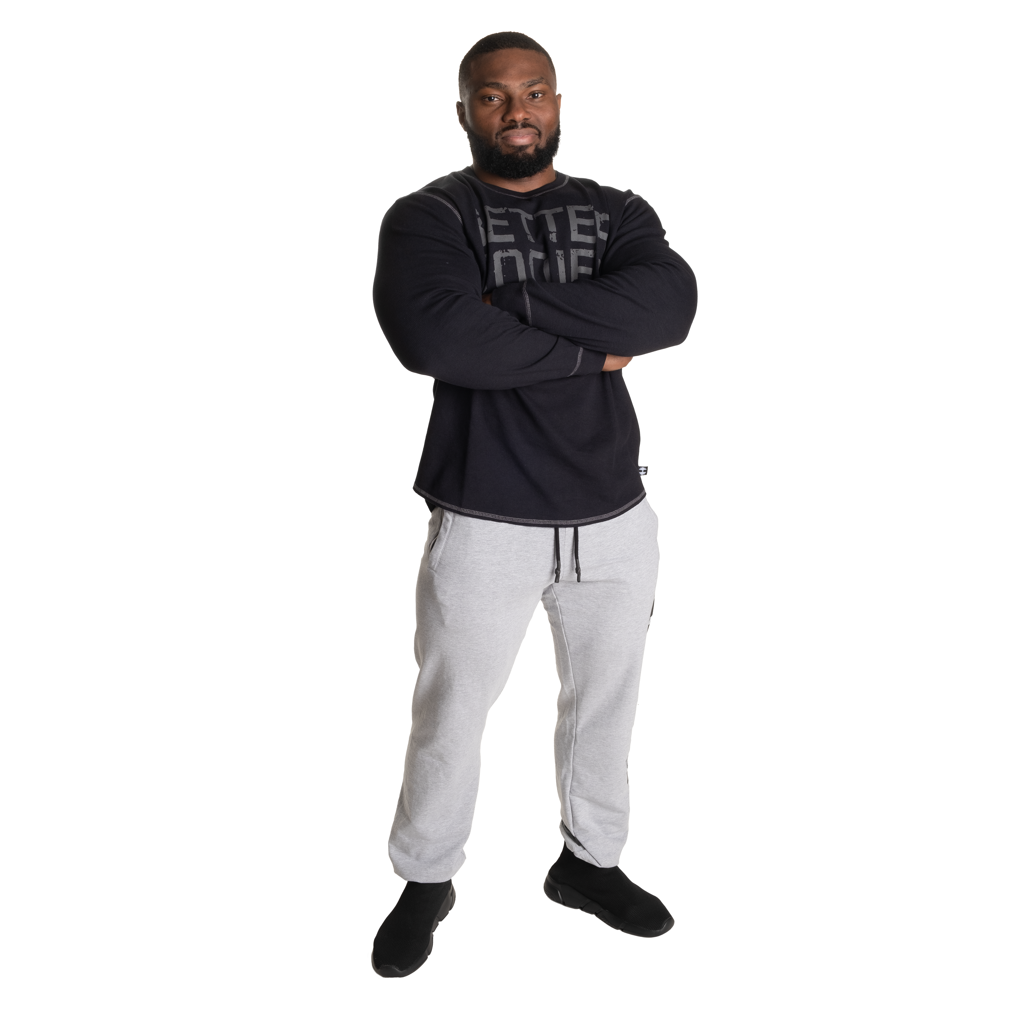 Stanton Sweatpants, Light Grey Melange V2