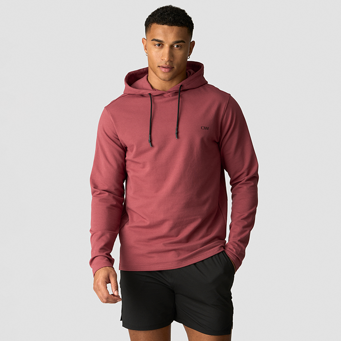 Stride Hoodie Men,Brick Red