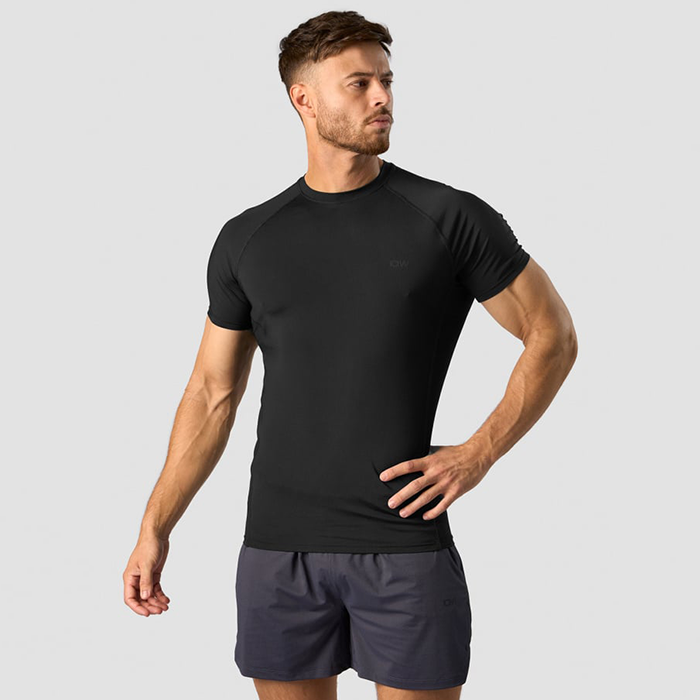 Stride Muscle Fit T-shirt Men,Black