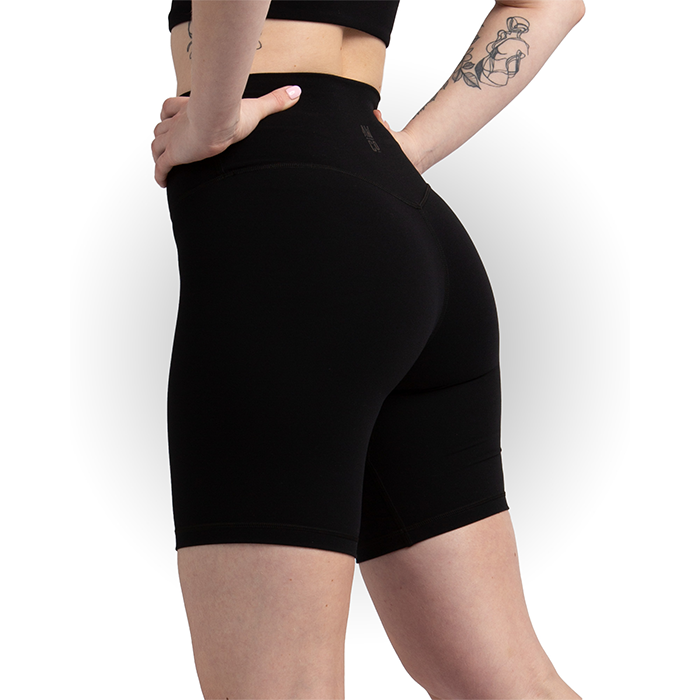 Studio Biker Shorts, Matte Black