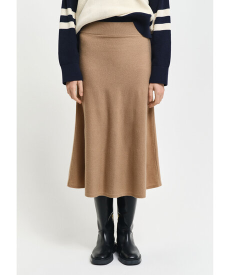Superfine lambswool skirt