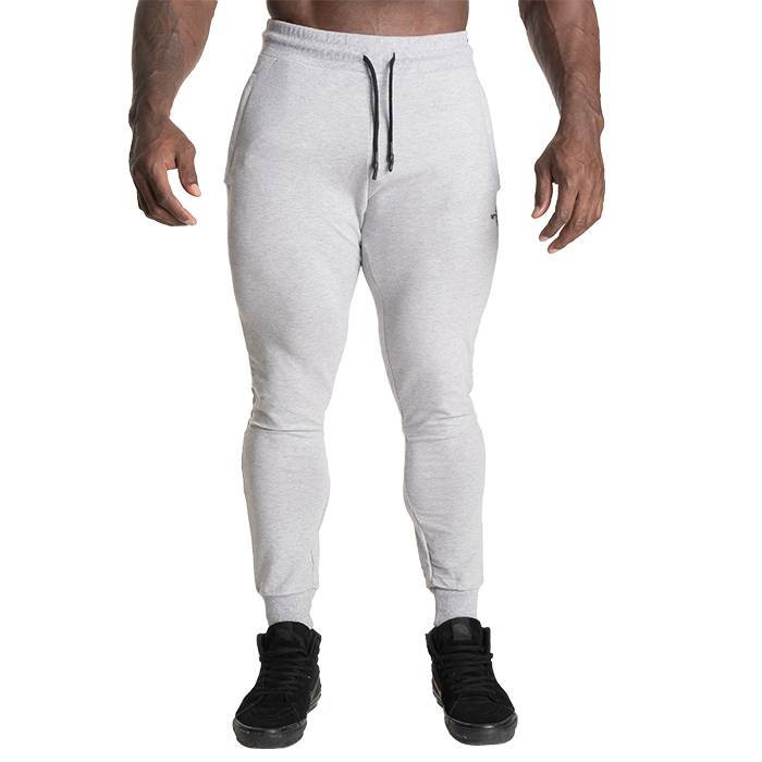 Tapered Joggers V2, Light Grey Melange