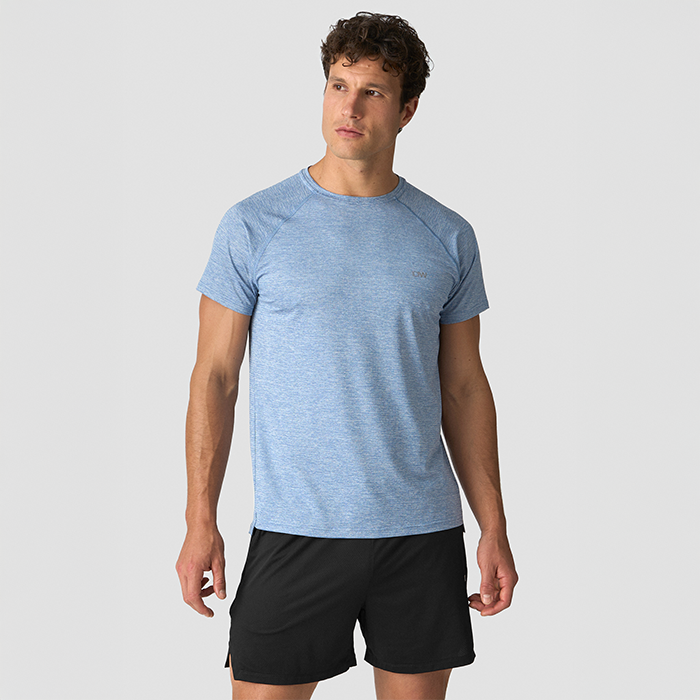 Träning Mesh T-shirt Blå