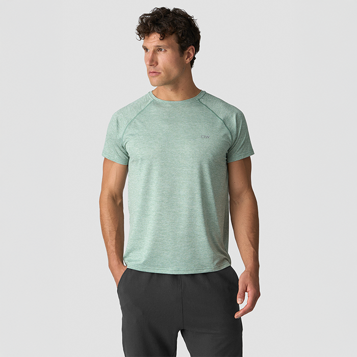 Träning Mesh T-shirt Ljusgrön