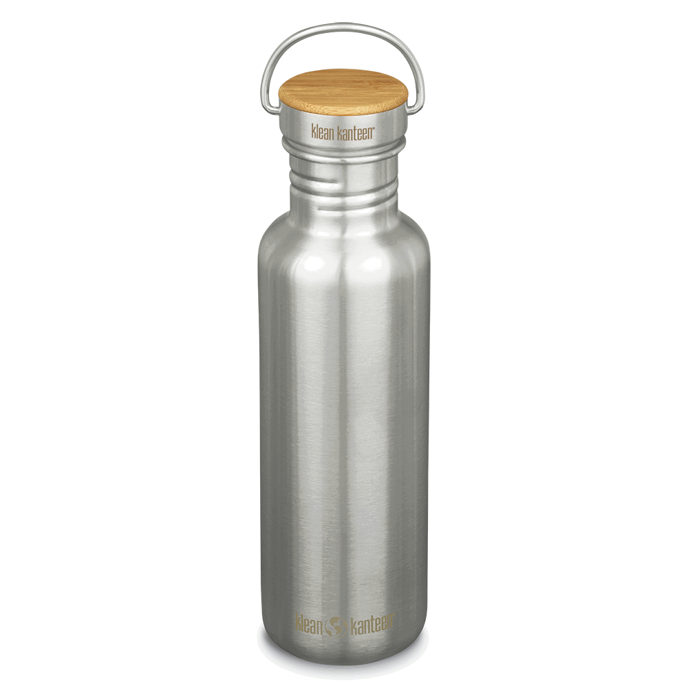 Vattenflaska Bambu Reflect Brushed Stainless 800 ml