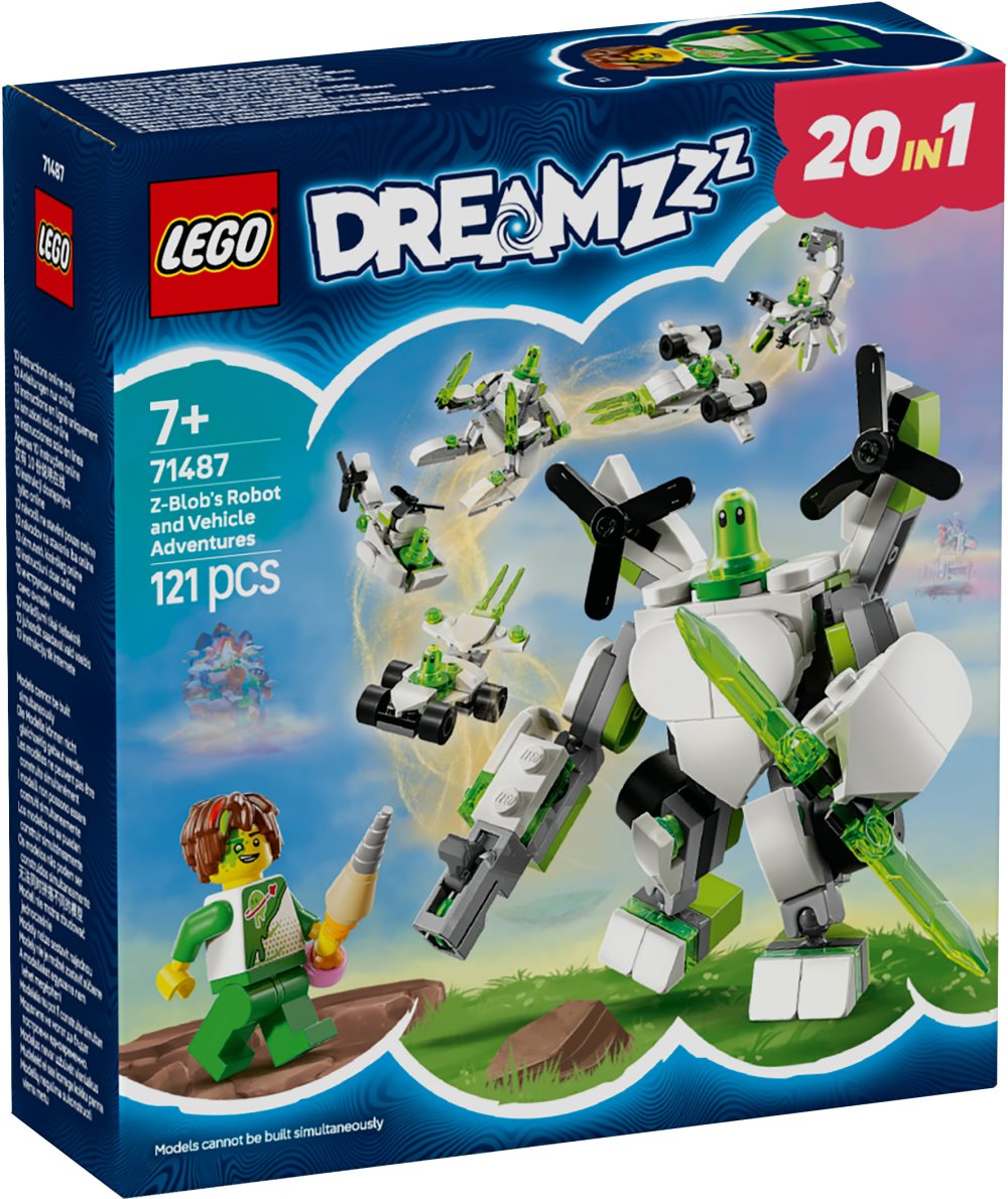 Äventyr med Z-Blob-robot och fordon LEGO® DREAMZzz (71487)