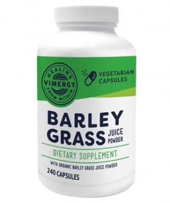 Vimergy RAW Korngräsjuicepulver, 240 kapslar