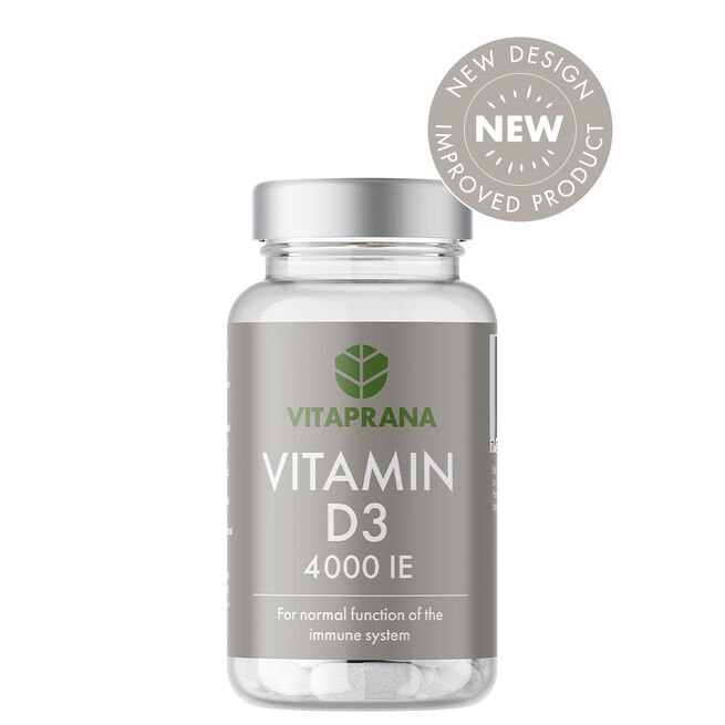 Vitamin D3 4000 IE - 110 kapslar