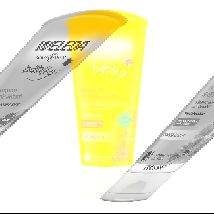 Weleda - Calendula Shampoo & Body Wash, 200 ml