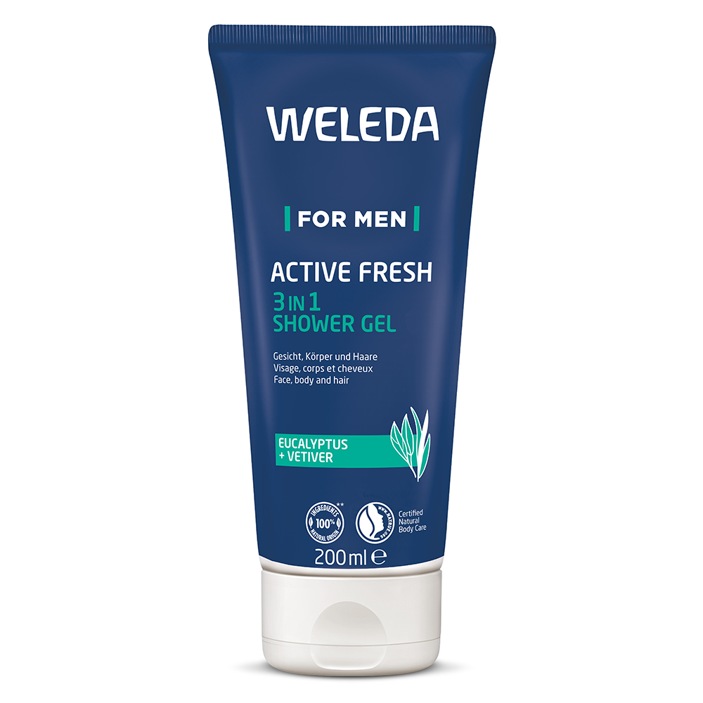 Weleda - Men Active Fresh Shower Gel, 200 ml